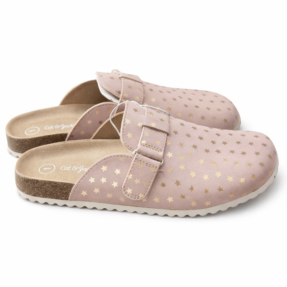 Cat & Jack Pink Starry Slip ons - Picture 4 of 4
